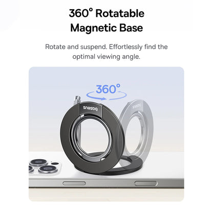 Baseus MagPro 3 -universaalinen musta rengasteline Z0004803