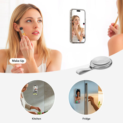 ESR HaloLock Leather -universaalinen valkoinen rengasteline