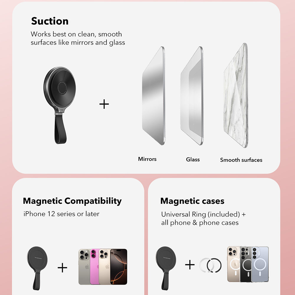 ESR HaloLock -rengasteline, Musta