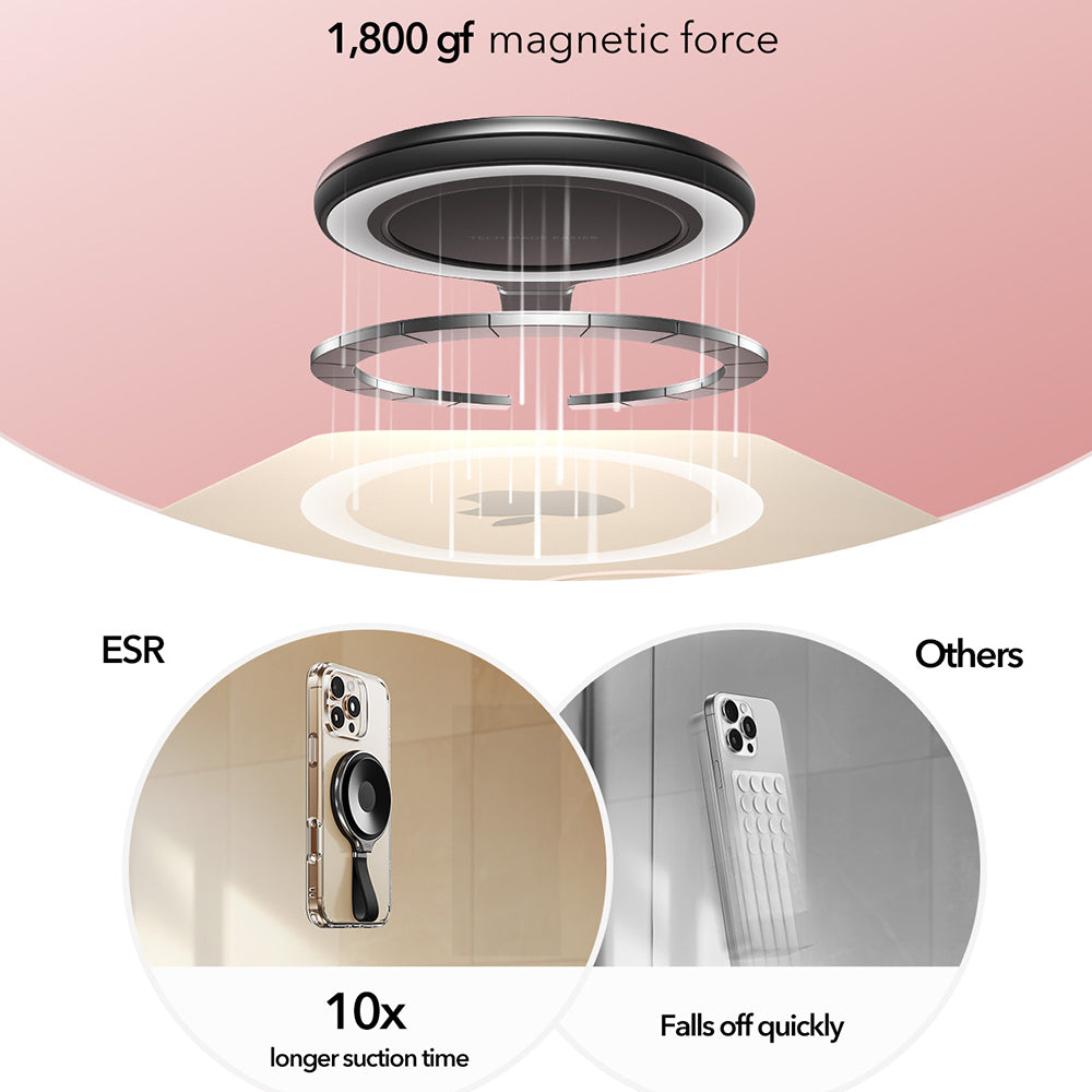 ESR HaloLock -rengasteline, Musta