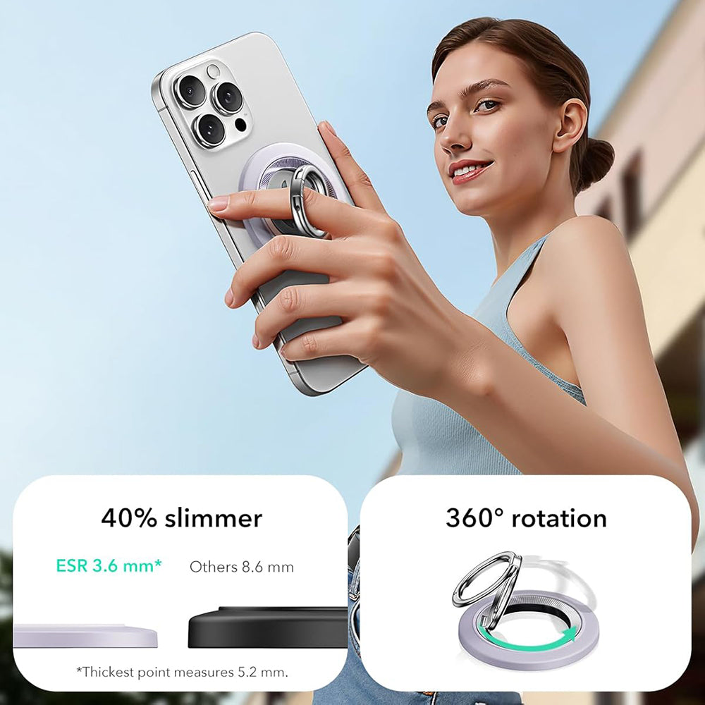 ESR HaloLock -rengastuki, universaali, violetti