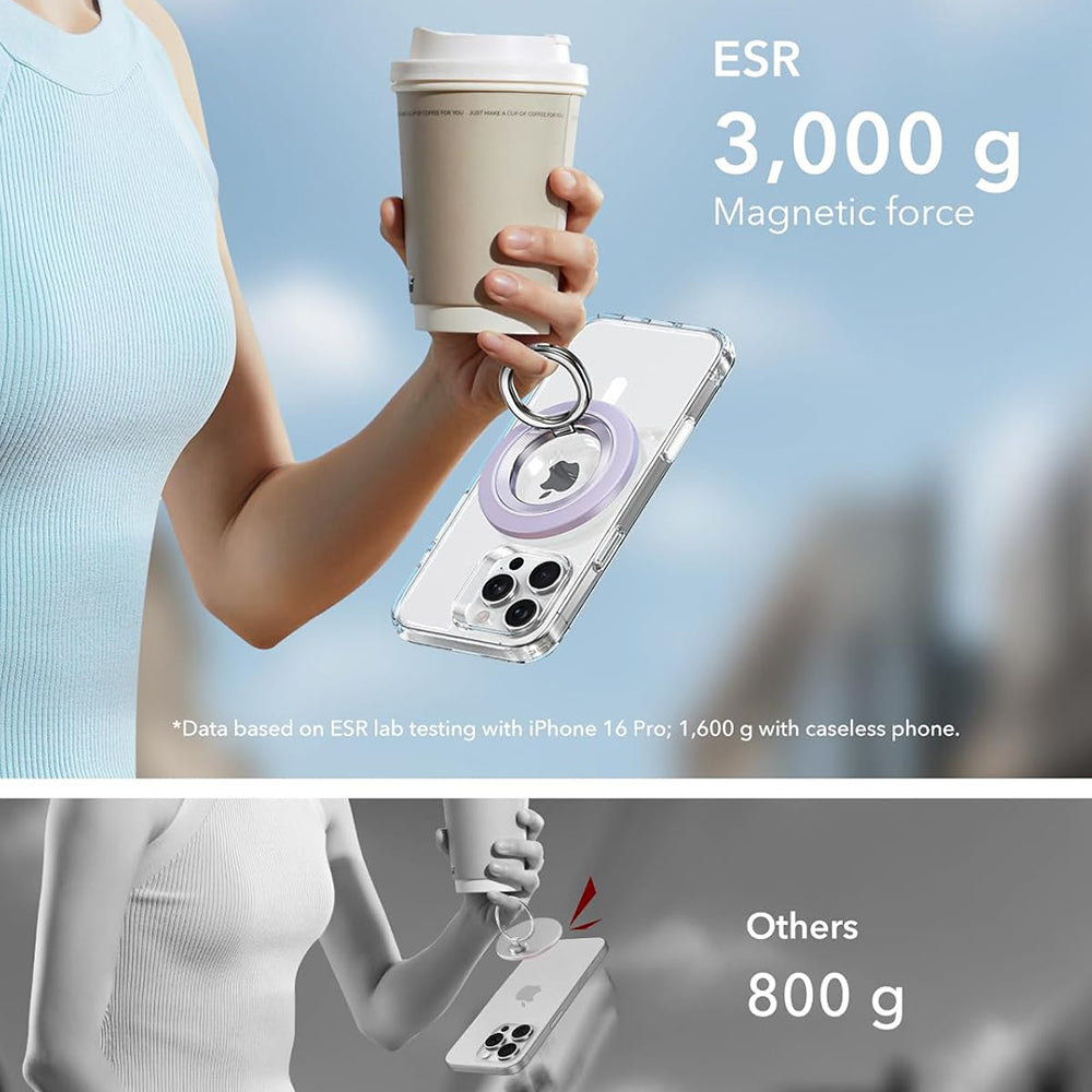 ESR HaloLock -rengastuki, universaali, violetti