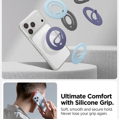 Spigen Dual Pop Universalinen Sininen Sormituki AMP11368
