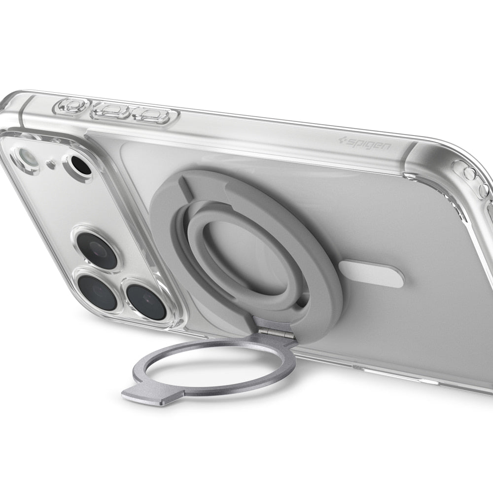 Spigen Dual Pop Mag S Sormituki, Yleinen, Harmaa AMP11736