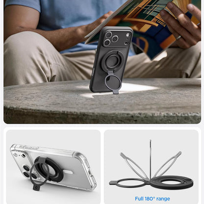 Spigen Dual Pop Mag S Sormituki, Yleinen, Harmaa AMP11736