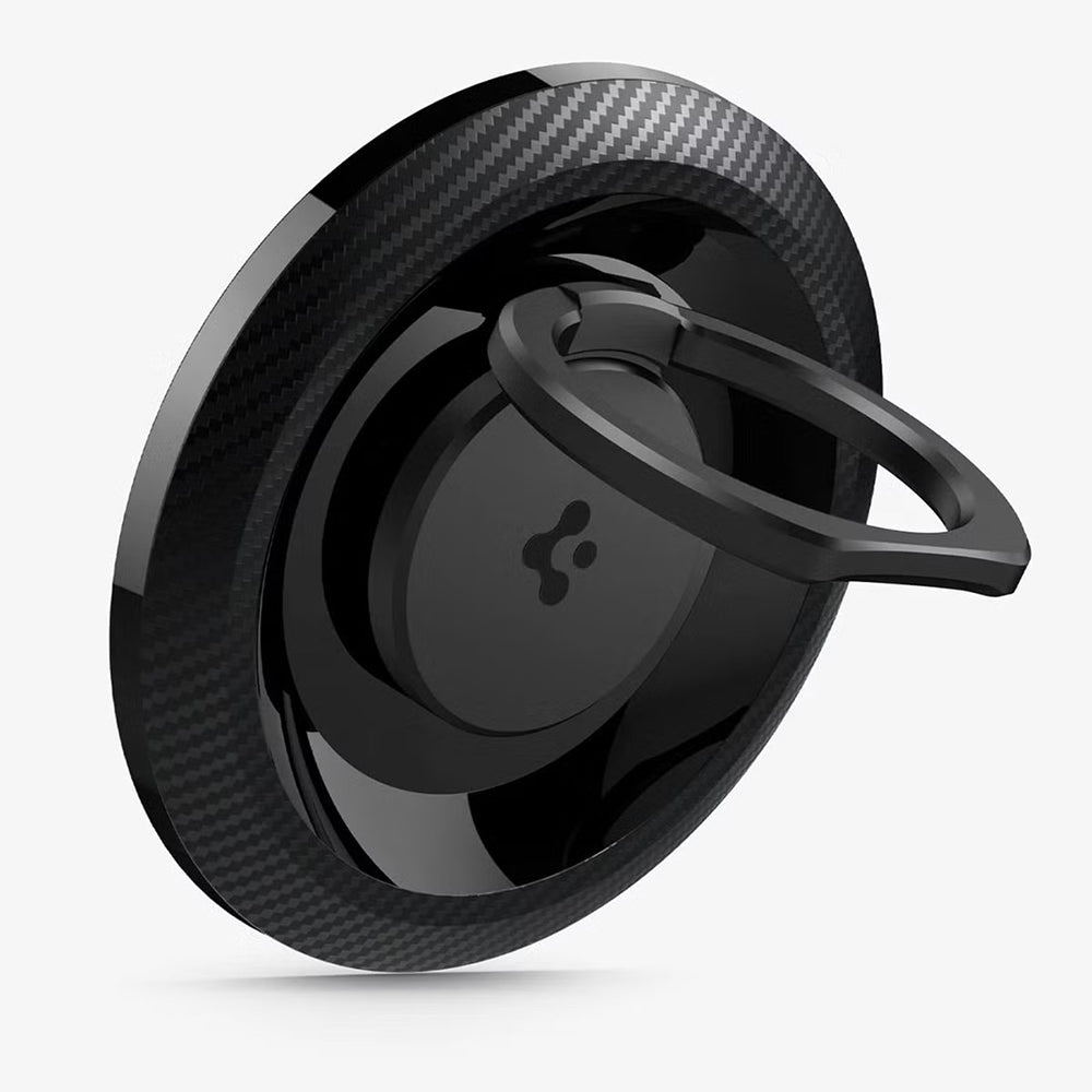 Spigen O-Mag OM100 Carbon Ring Holder, Universal, Black AMP05505