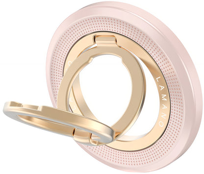 Tech-Protect MMR700 Lamano -rengasteline, Universal, Kultainen Vaaleanpunainen