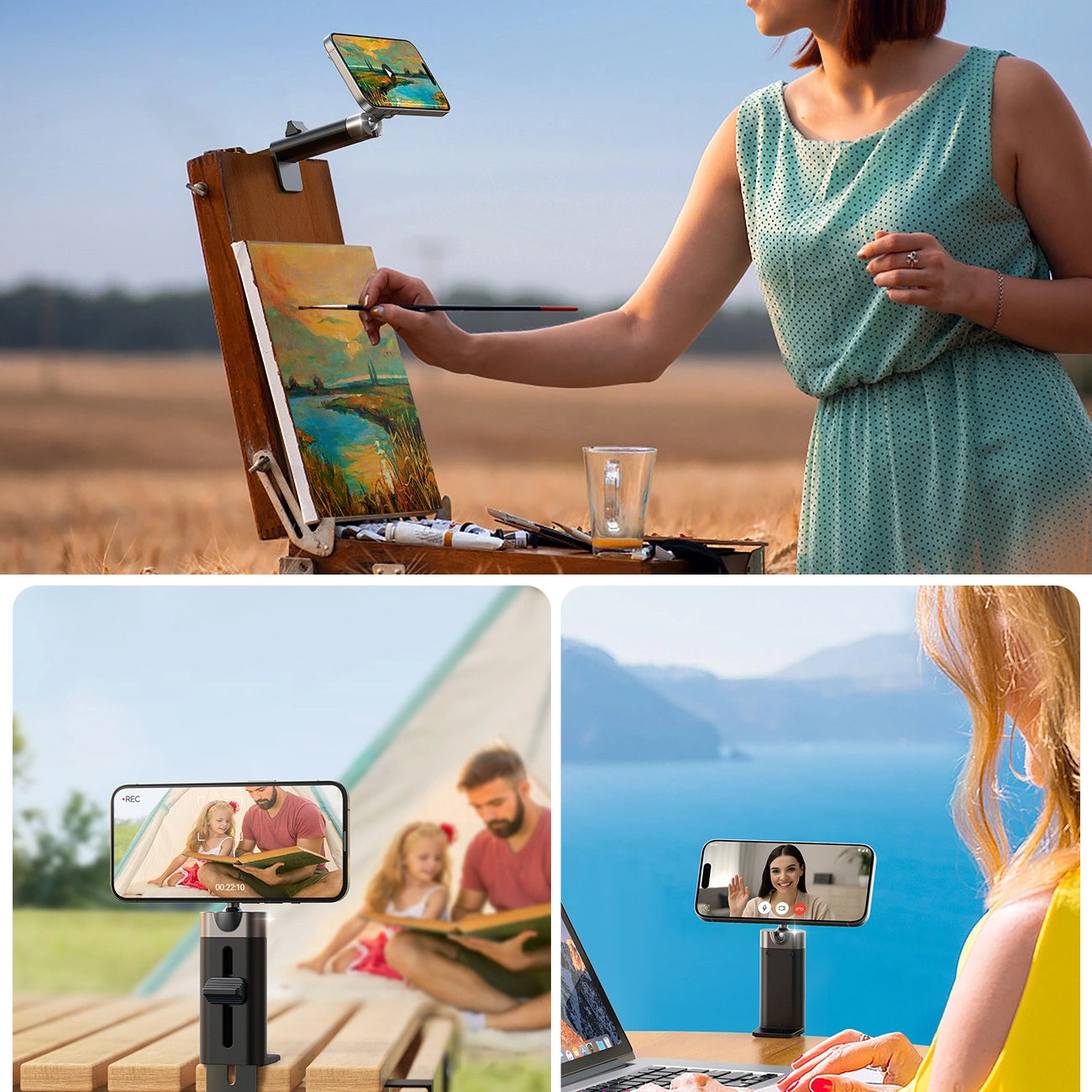 Magneettiteline Joyroom JR-ZS413, 4.7 tuumaa - 7 tuumaa, Musta