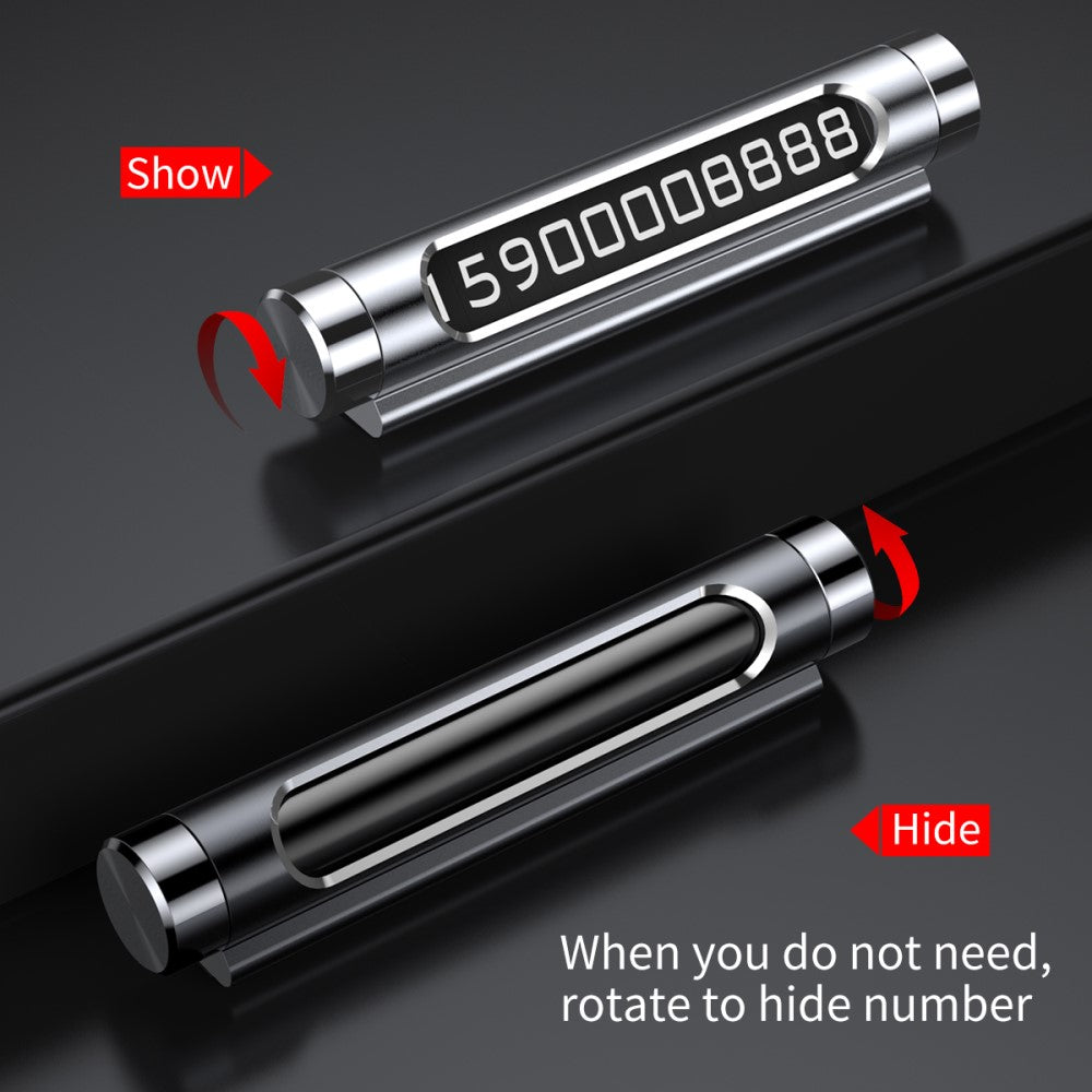 Baseus ACNUM-01 Auton Puhelinnumeron Teline