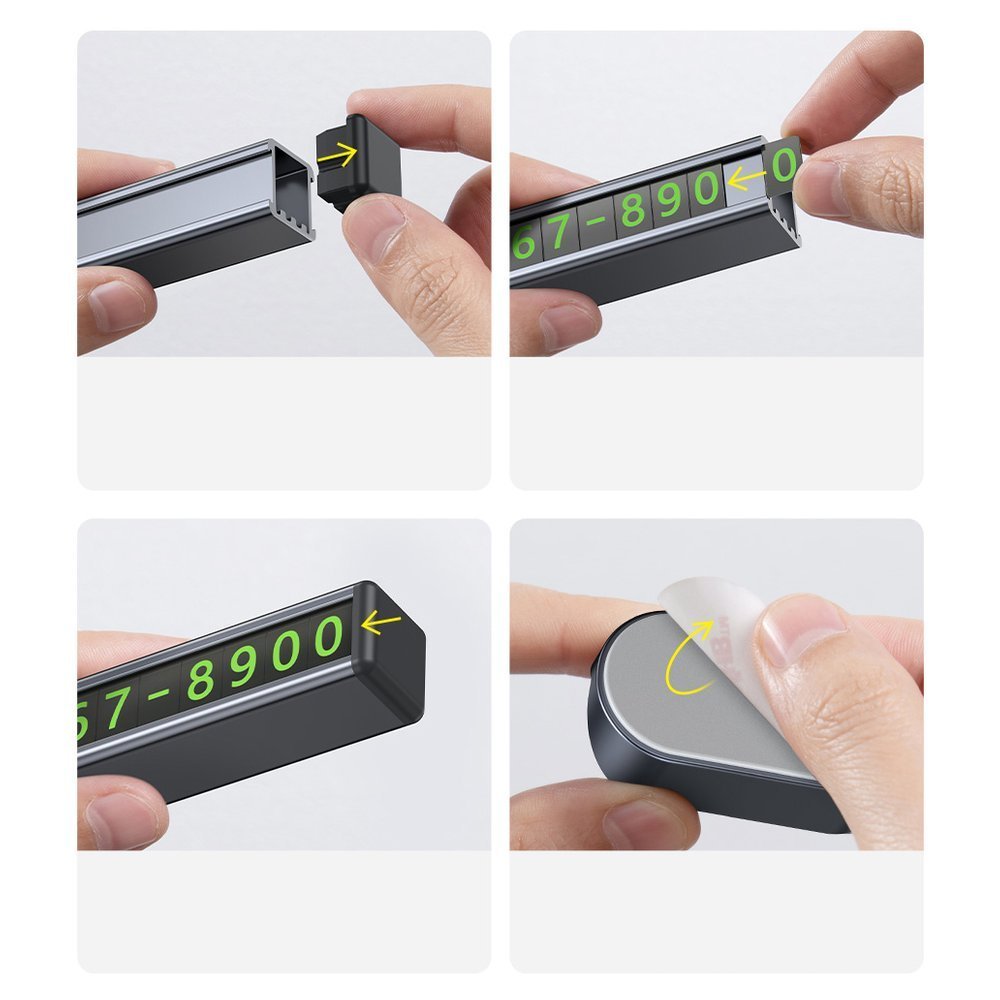 Baseus CNFT000001 Auton Puhelinnumeron Teline