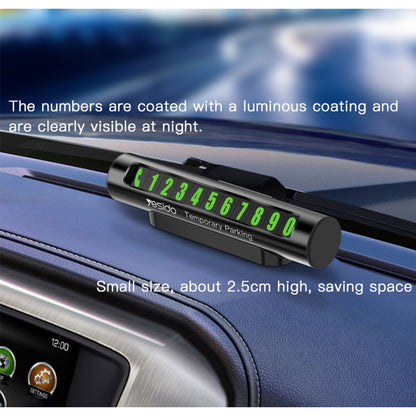 Auton puhelinnumeron teline Yesido C68