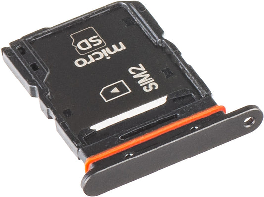 SIM-kortin pidike - kortti HMD Skyline, musta (kierretty musta), Service Pack HQ25602000101W0 