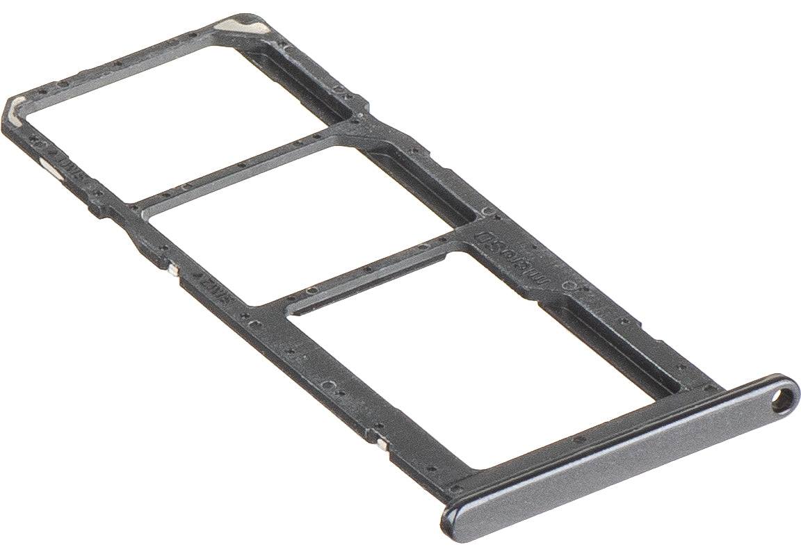 SIM-kortin pidike Samsung Galaxy A04e A042, Dual SIM, Musta