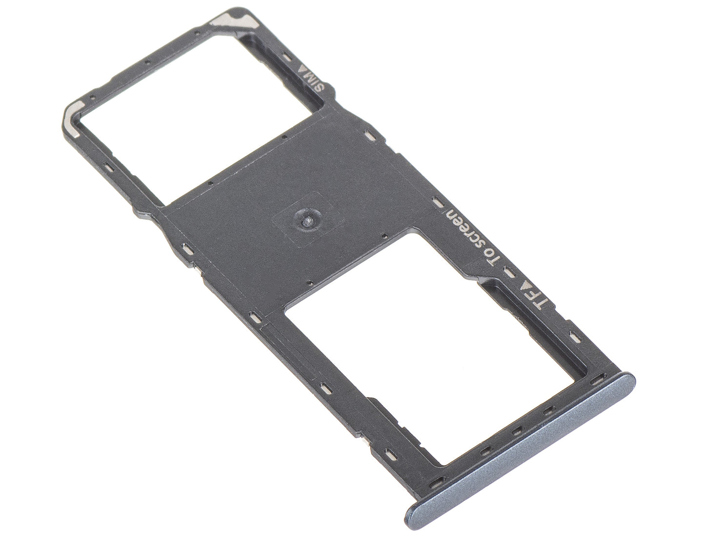 SIM-korttipidike Samsung Galaxy A22 5G A226, Single SIM, Musta