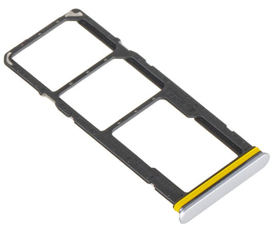 SIM-korttiteline Realme C71, Valkoinen (White Swan), Service Pack 612121000472