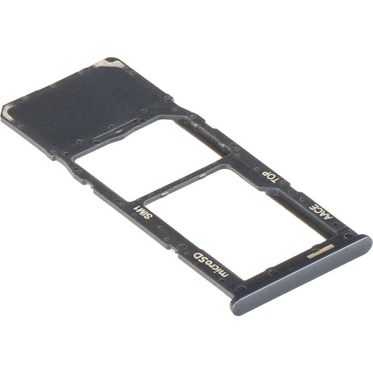 SIM-kortin pidike Samsung Galaxy A13 A135, yksittäinen SIM, musta