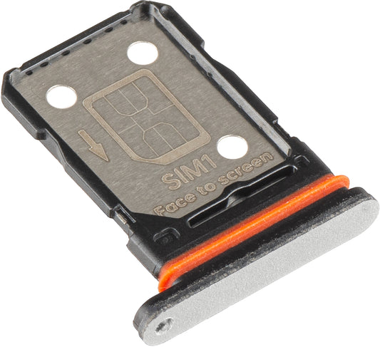 SIM-kortin pidike Oppo Reno13, Hopea (Plume White), Huoltopaketti 612217000061