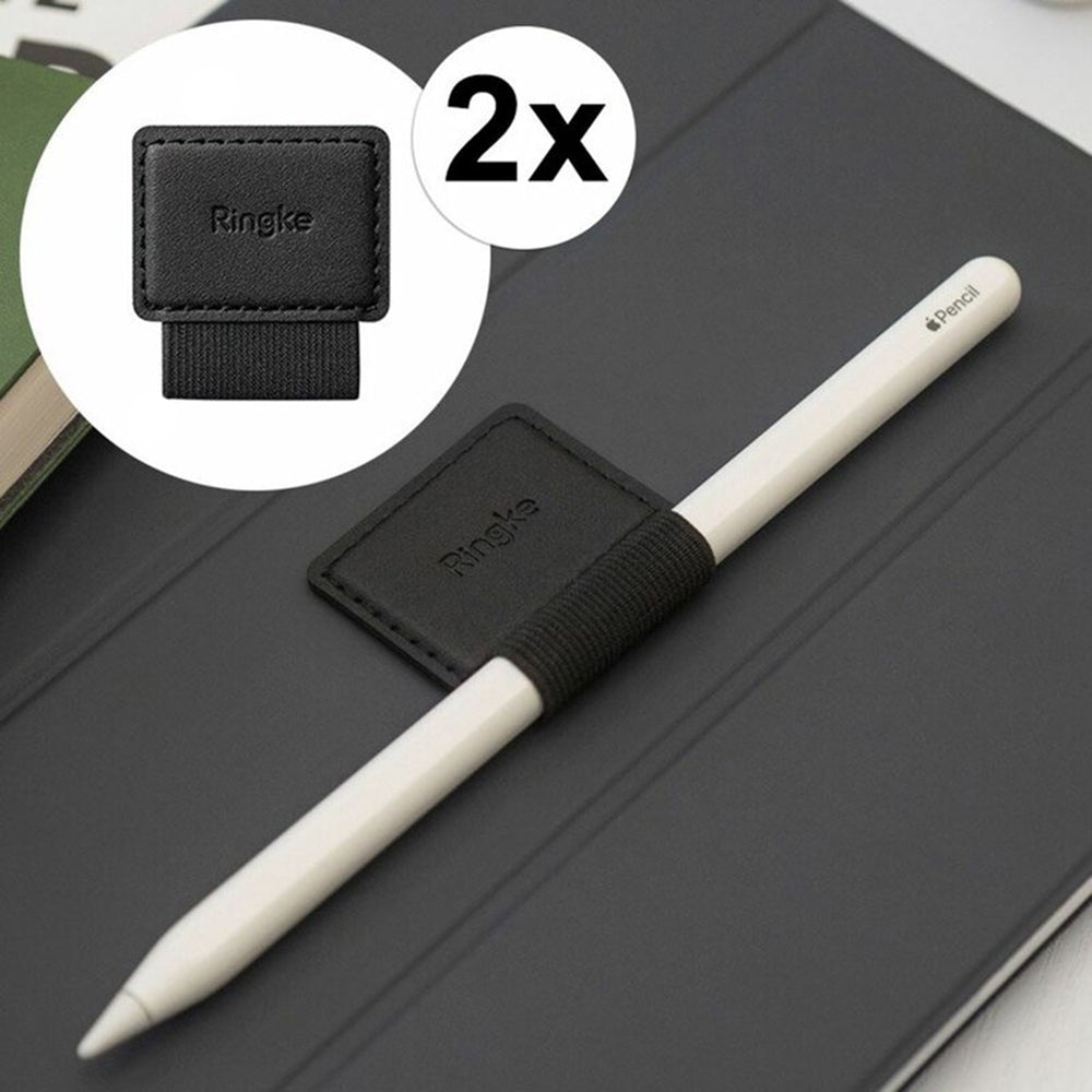 Ringke Touch Pen -tuki, 2 kappaleen setti, Musta