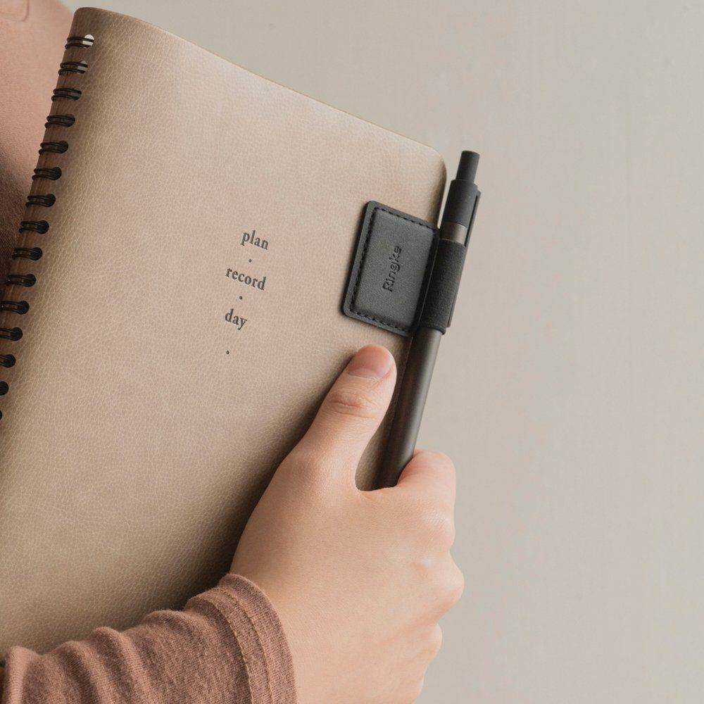 Ringke Touch Pen -tuki, 2 kappaleen setti, Musta