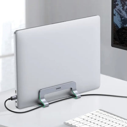 UGREEN LP258 (25706) Pystytuki kannettavalle tietokoneelle, paksuus 12mm - 26mm, Musta