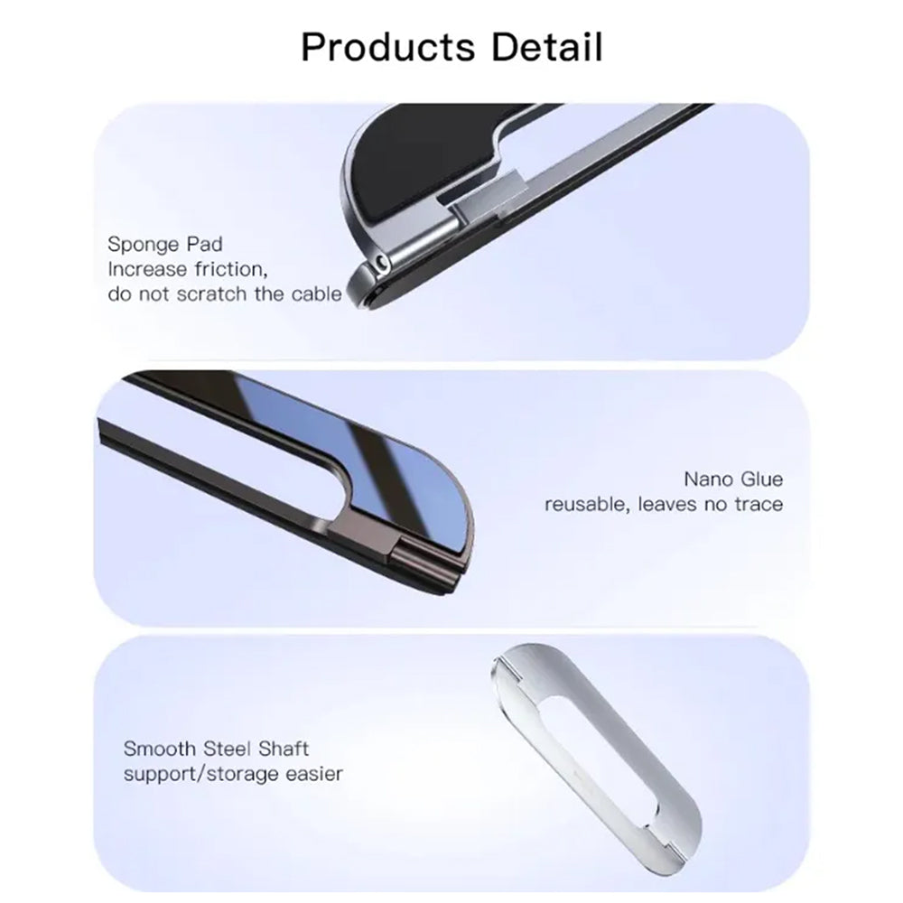 Yesido LP03 -teline kannettavalle tietokoneelle, hopea