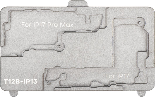 Työtelineet PCB Apple iPhone 17 / 17 Pro Max -laitteelle Sunshine SS-T12B -levylle
