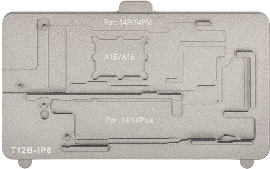 Apple iPhone 14 -sarjan PCB-työtelineet Sunshine SS-T12B -levylle
