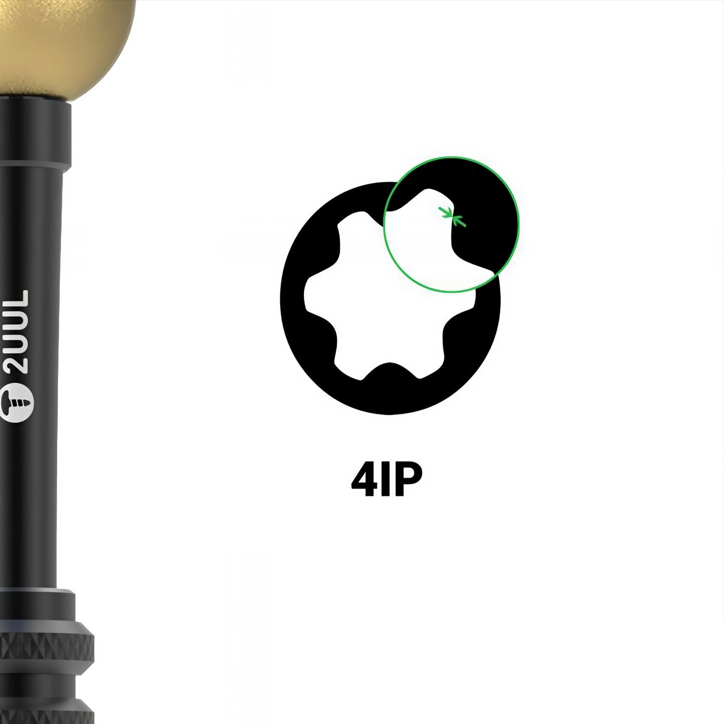 Ruuvimeisseli 2UUL SD87, Torx Plus (4IP)