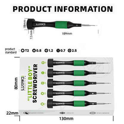 Luowei Little Boy Screwdriver, 5in1