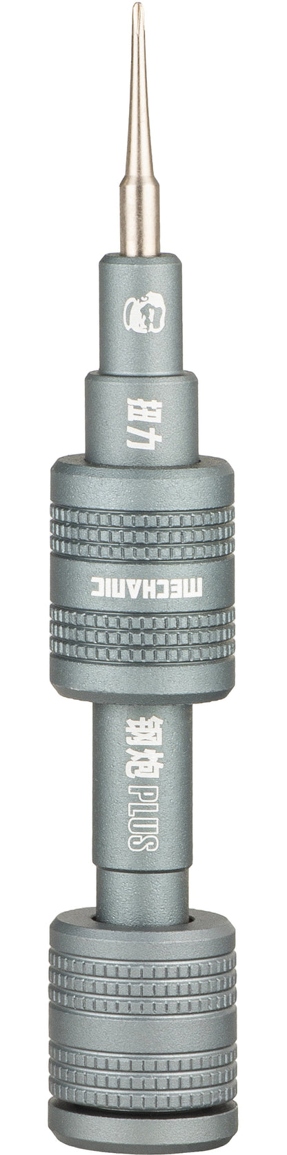 Mechanic Mortar Plus -ruuvimeisseli, Philips 1,2 mm, harmaa