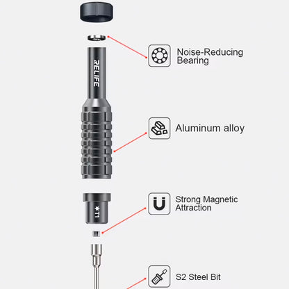 Relife RL-730A -ruuvimeisseli, 5in1