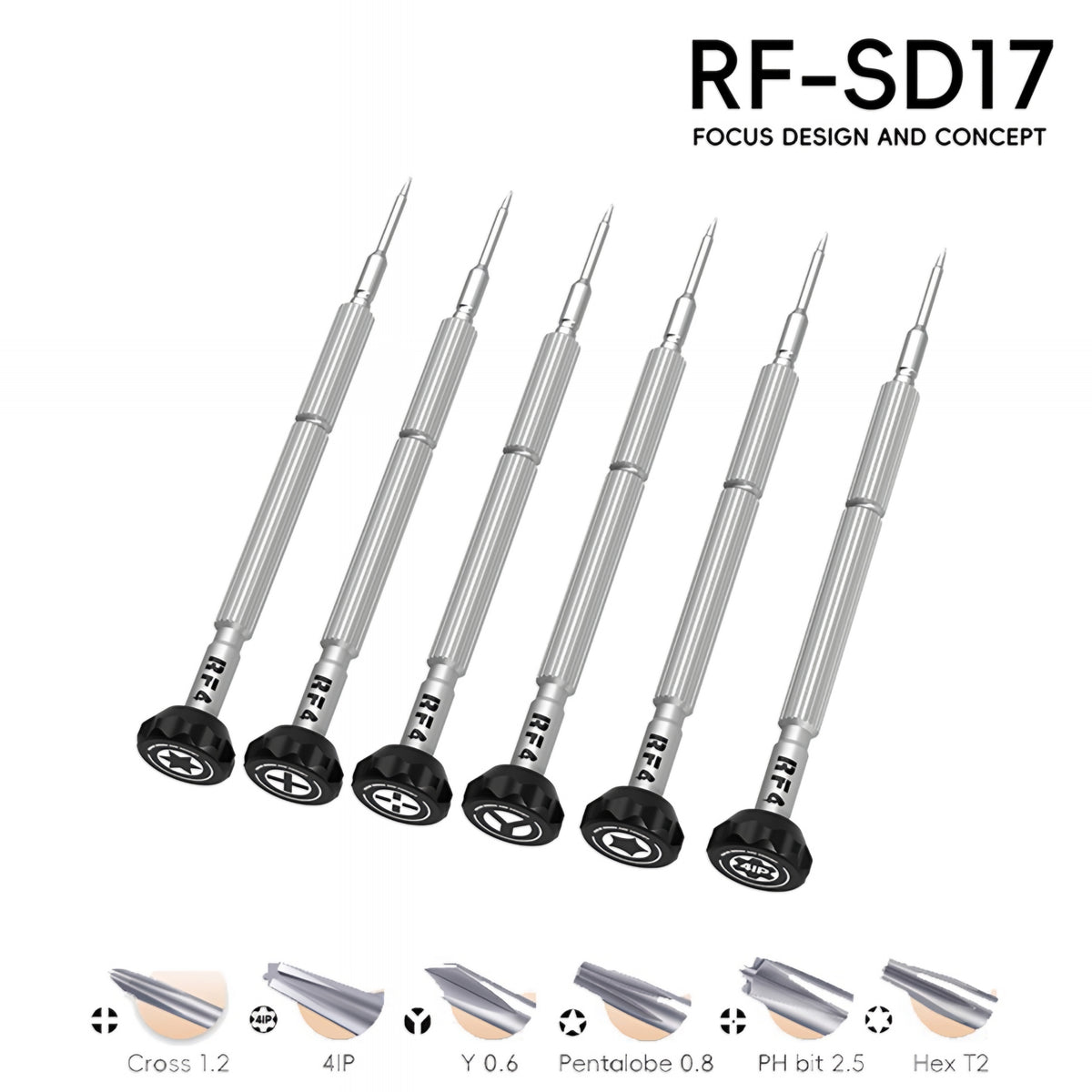 Ruuvimeisseli RF4 RF-SD17 Mini, 6in1