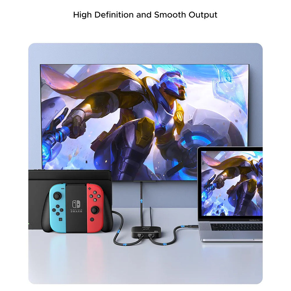 Switch Video HDMI UGREEN 65877, Musta