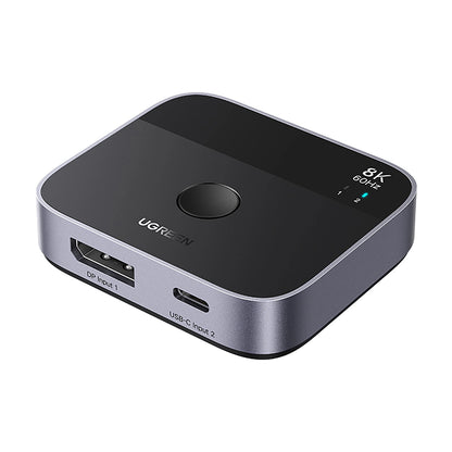 Switch Video DisplayPort / USB-C UGREEN 65878, Musta