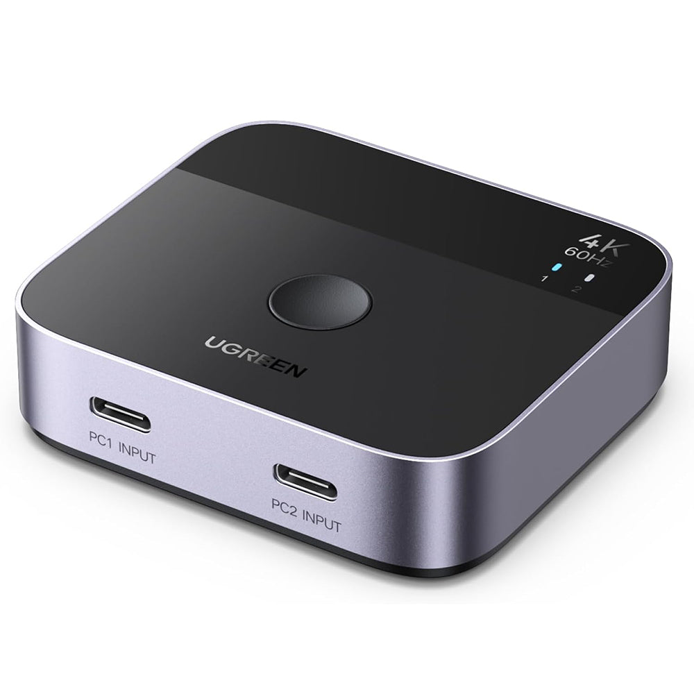 Switch Video USB-C UGREEN AW502 (55451), Harmaa