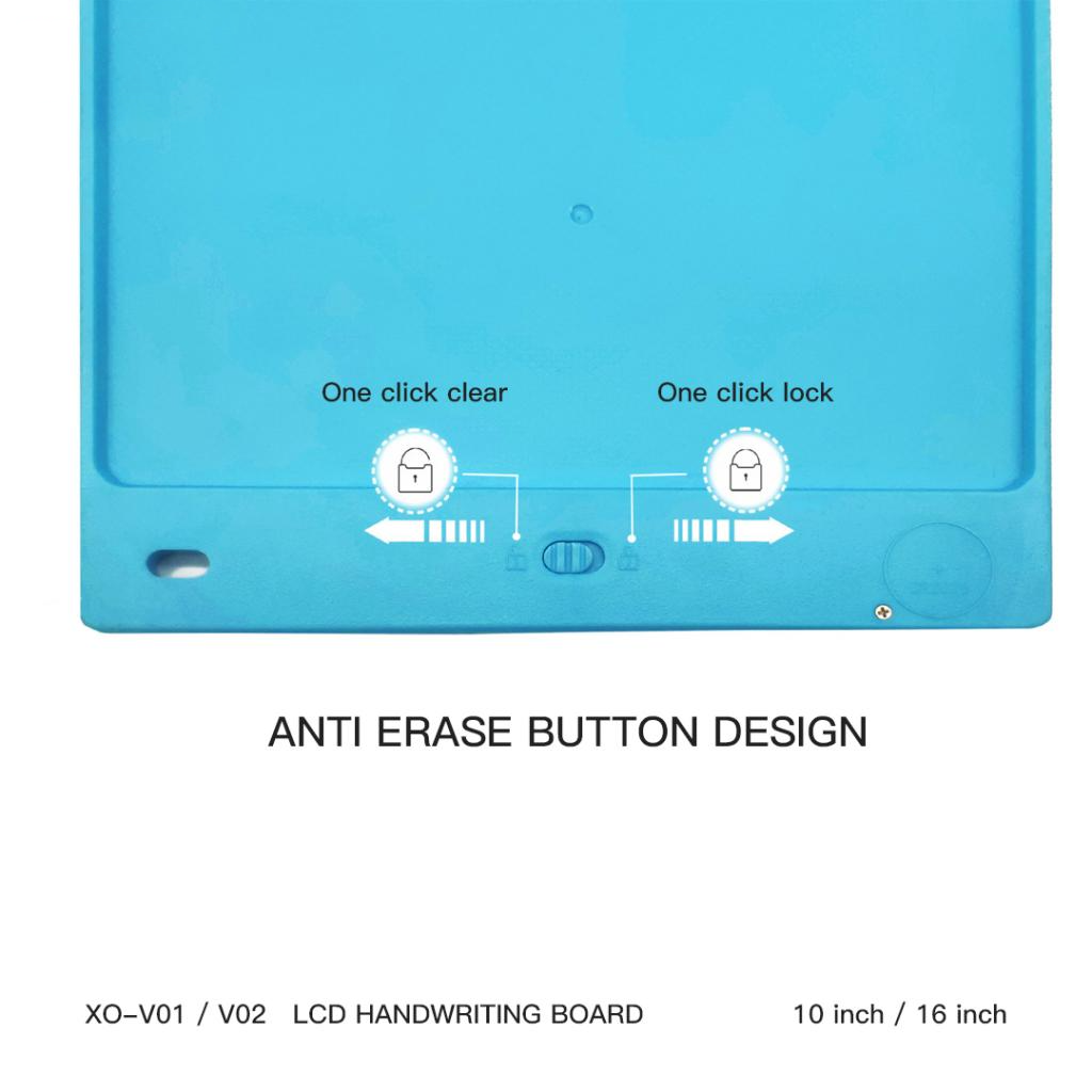 Piirustus-/kirjoitustabletti XO Design V02, 16 tuumaa, Sininen