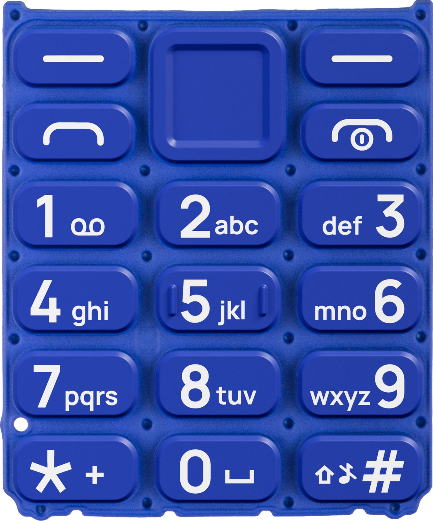 Latin-näppäimistö HMD 105 / Nokia 105 (2024), sininen
