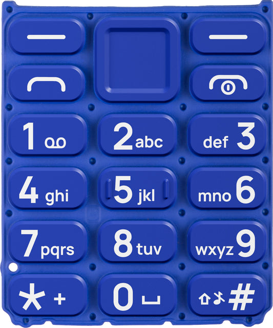Latin-näppäimistö HMD 105 / Nokia 105 (2024), sininen