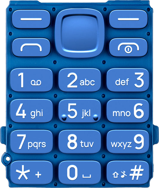 Latinalainen näppäimistö HMD 130 Music, sininen, Service Pack SP20Z14Z1472Y