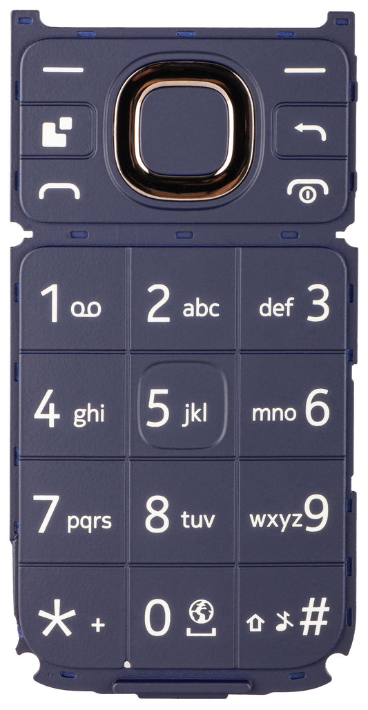 Latinalainen näppäimistö HMD 2660 Flip, violetti, Service Pack 5010001250SH0