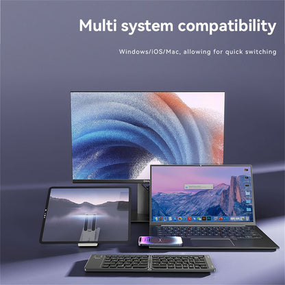 Bluetooth-taittonäppäimistö Yesido KB27, Musta
