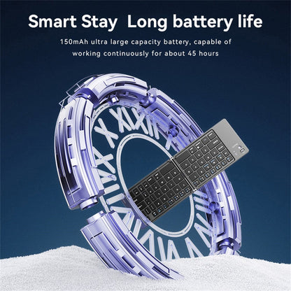 Bluetooth-taittonäppäimistö Yesido KB27, Musta