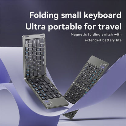 Bluetooth-taittonäppäimistö Yesido KB27, Musta