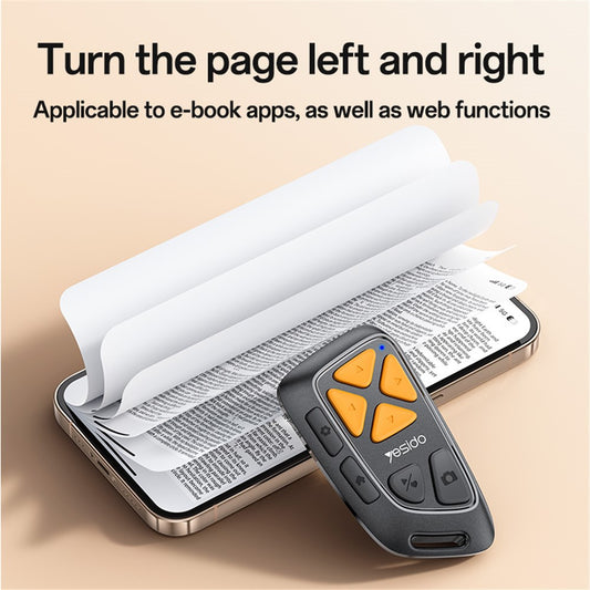 Bluetooth-multimediaetäohjain Yesido SF25, Musta