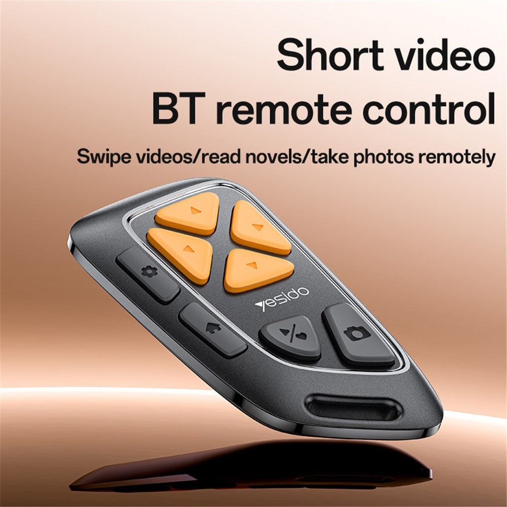 Bluetooth-multimediaetäohjain Yesido SF25, Musta