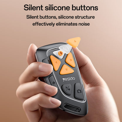 Bluetooth-multimediaetäohjain Yesido SF25, Musta