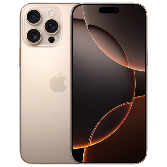 Apple iPhone 16 Pro Max -mobiilipuhelin, 256GB, Titanium Desert Sand MYWX3ZD/A