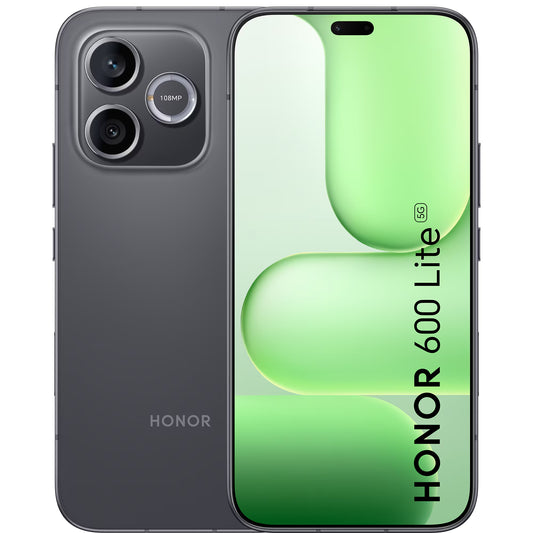 Honor 600 Lite 5G Dual SIM -mobiilipuhelin, 256GB, 8GB, musta LNA-NX1