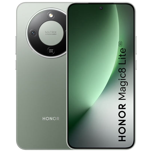 Honor Magic8 Lite 5G Dual SIM -mobiilipuhelin, 256GB, 8GB, Forest Green 5109BYQU