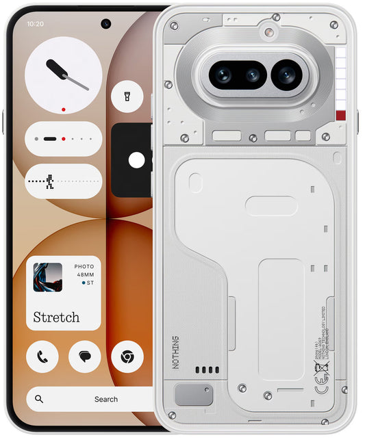Nothing Phone (4a) -mobiilipuhelin, 256GB, 12GB, Valkoinen A10400279